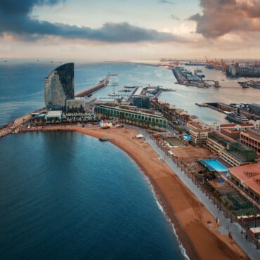 Barcelona coast